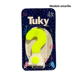 Vela Tuky Interrogante Gibre Fluo (Modelos Surtidos)