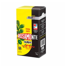 Yerba Mate Rosamonte Suave 1 kg.