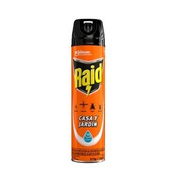 Insecticida Raid Casa y Jardin 360 cc.