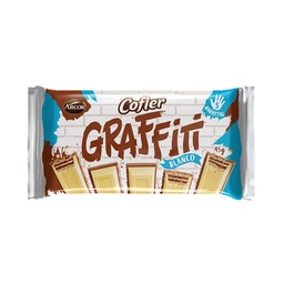 Tableta Oblea Blanco Cofler Graffiti 45 g.