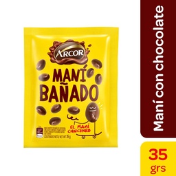 Maní con Chocolate Arcor Canchero 36 g.