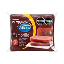 Dulce de Membrillo Arcor Sachet x 500 g.