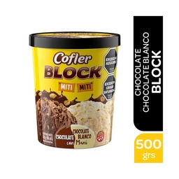 Helado Duo Miti Miti Block Cofler en Pote 500 g.