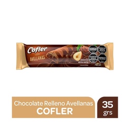 Tableta Rellena de Avellana Cofler 35 g.