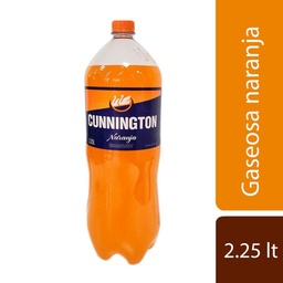 Gaseosa Cunnington  Naranja Botella 2.25 l