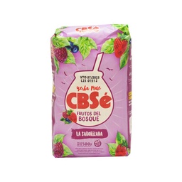 Yerba Mate Cbsé Frutos Del Bosque 500 g.