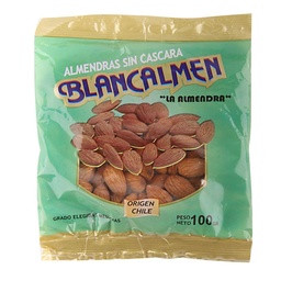 Almendras Sin Cáscara Blancalmen 100 g.