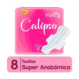 Toalla Femenina Calipso con Calendula 8 uni