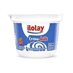 Crema de Leche Doble Ilolay 200 cc.