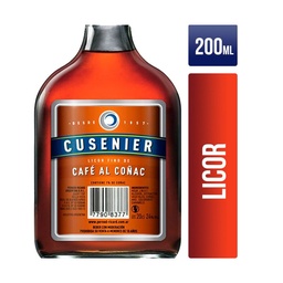 Licor de Café Al Coñac Cusenier Petaca 200 cc.