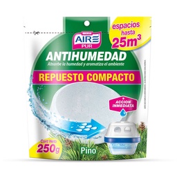 Desodorante de Ambiente Anti Humedad Aire Pur Pino Repuesto 250 g.