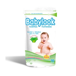 Toallitas Húmedas Baby Look Aloe Vera 70 uni