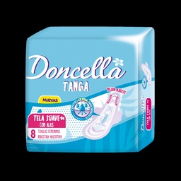 Toalla Femenina Doncella Tanga con Alas x 8 uni