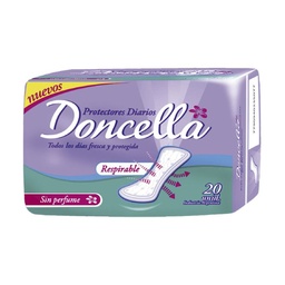 Protectores Diarios Doncella Sin Perfume 20 u.