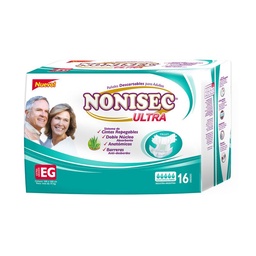 Pañal Adulto  Nonisec Talle Xg Ultra Elastizado x 16 uni