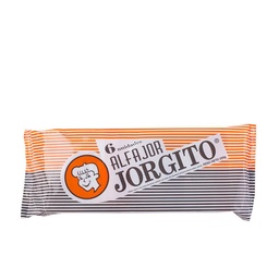 Alfajor Jorgito Chocolate Blanco 6 u.