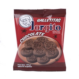 Galletitas Jorgito Chocolate 120 g.