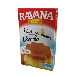 Flan Vainilla Red en Azúcar Ravana Caja 60 g.