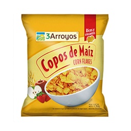 Copos de Maíz 3 Arroyos en Bolsa 150 g.