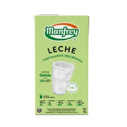 Leche Descremada Manfrey 1 l.