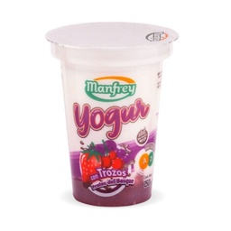 Yogur Entero Manfrey Frutos de Bosque 150 g.