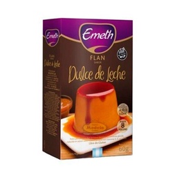 Flan Emeth de Dulce de Leche Vitaminizado 60 g.