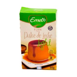 Flan Diet Emeth Dulce de Leche 30 g.