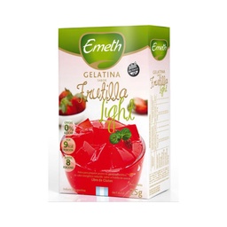 Gelatina Deit Emeth de Frutilla 25 g.