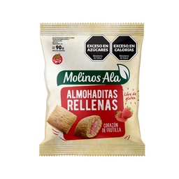 Almohaditas Rellenas Molino Ala de Frutilla 90 g.