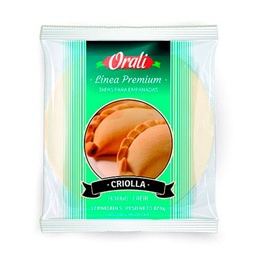 Tapas para Empanadas Orali Criollas Premium x 12 uni