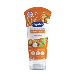 Crema Corporal Hidratante Avena Karité Algabo 200 cc.