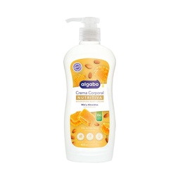 Crema Corporal Algabo Miel y Almendras 400 cc.