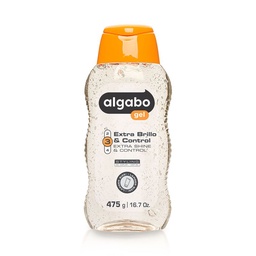 Gel Fijador Algabo Brillo y Control 475 g.