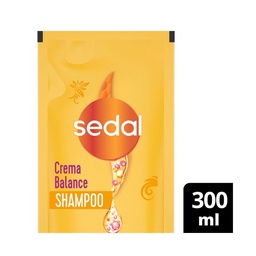 Shampoo Sedal Crema Balance Repuesto 300 cc.