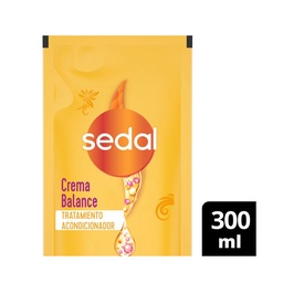 Acondicioandor Sedal Crema Balance Repuesto 300 cc.