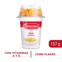 Yogur Entero con Cereales La Serenísima Pote 159 g.