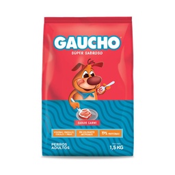 Alimento Seco para Perro Gaucho Adulto Carne 1.5 kg