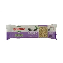 Barra de Arroz Egran Sabor Coco Flow Pack 60 g.