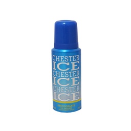 Desodorante Chester Ice en Aerosol Masculino 123 cc.