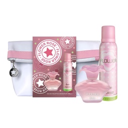 Neccessaire Flower Rose Edt 50 cc + Deo 123 cc.