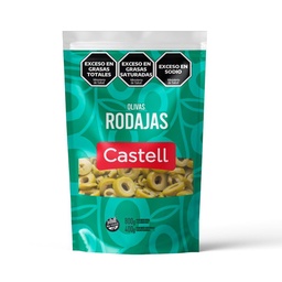 Aceitunas Verdes Castell en Rodajas Dp 400 g.