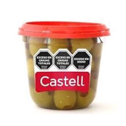 Aceitunas Verdes Descarozadas Castell 125 g.