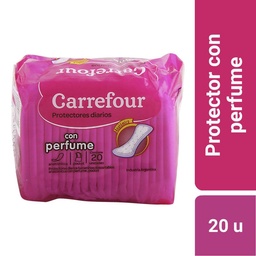 Protectores Diarios Carrefour con Perfume 20 u.