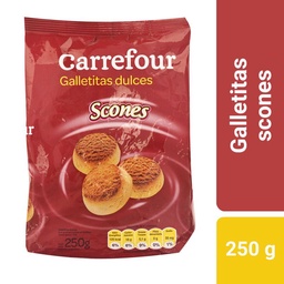 Galletitas Carrefour Scones Bolsa 250 g.