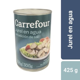 Jurel en Agua Carrefour Sin Sal 425 g.