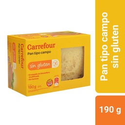 Pan de Campo Carrefour 190 g. Sin Tacc