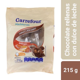 Madalenas de Chocolate Carrefour con Dulce de Leche 215 g.