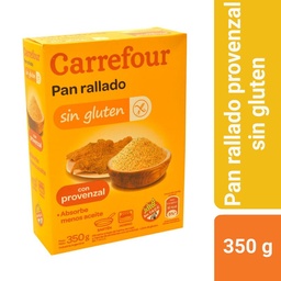 Pan Rallado Carrefour Provenzal 350 g. Sin Tacc