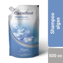 Shampoo Algas Carrefour Hidratante 500 cc.