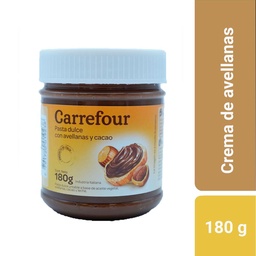 Crema de Avellanas Carrefour con Cacao 180 g.